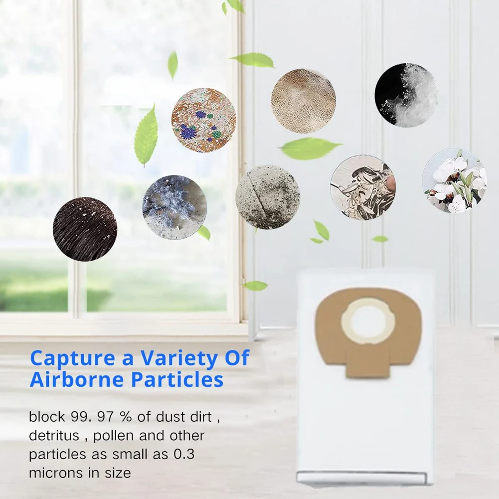 

12PCS Parts Dust Bags For VC2010L VC2512L VC2012L VC3011L VC3012L Robot Vacuum Cleaner Part Sweeper-Y78A