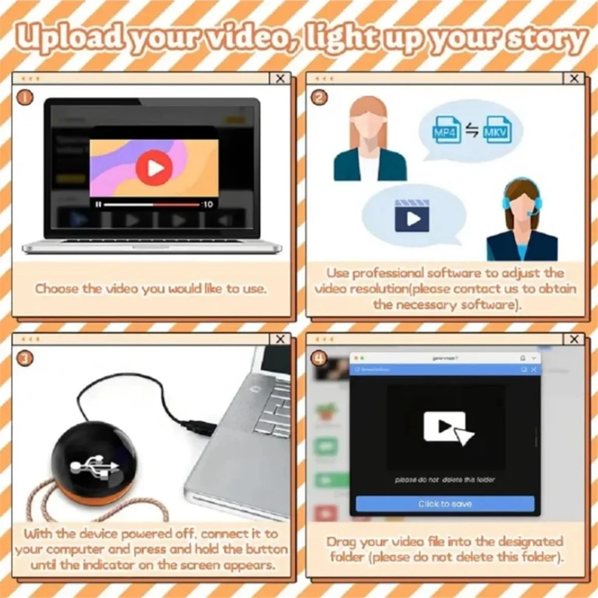 aaal-boule-de-cristal-video-jouer-salle-d'affichage-bureau-art-esthetique-kawaii-enfants-decoration-accessoires-b