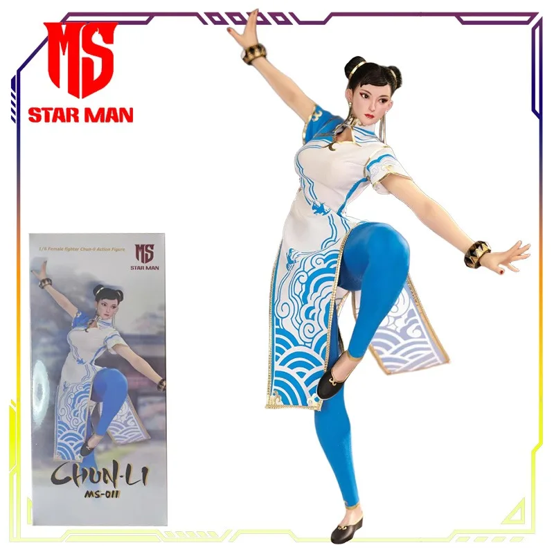 

STARMAN оригинальная 1/6 уличный истребитель серии Chunli аниме фигурка модель игрушки подвижная модель украшения подарки для мальчиков