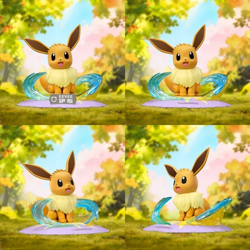 Originalprodukt Pokemon Anime Actionfiguren PIKACHU Mewtwo GENGAR SYLVEON LUCARIO Sammlerstücke Modell Ornament Spielzeug Geburtstagsgeschenk – Detail 3
