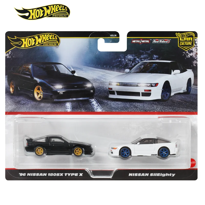 Hot Wheels Car Culture Morris Mini Nissan Dual Car Series Model 1/64 Nissan Mini Amc Car Model  Boy Collection Birthday Gift