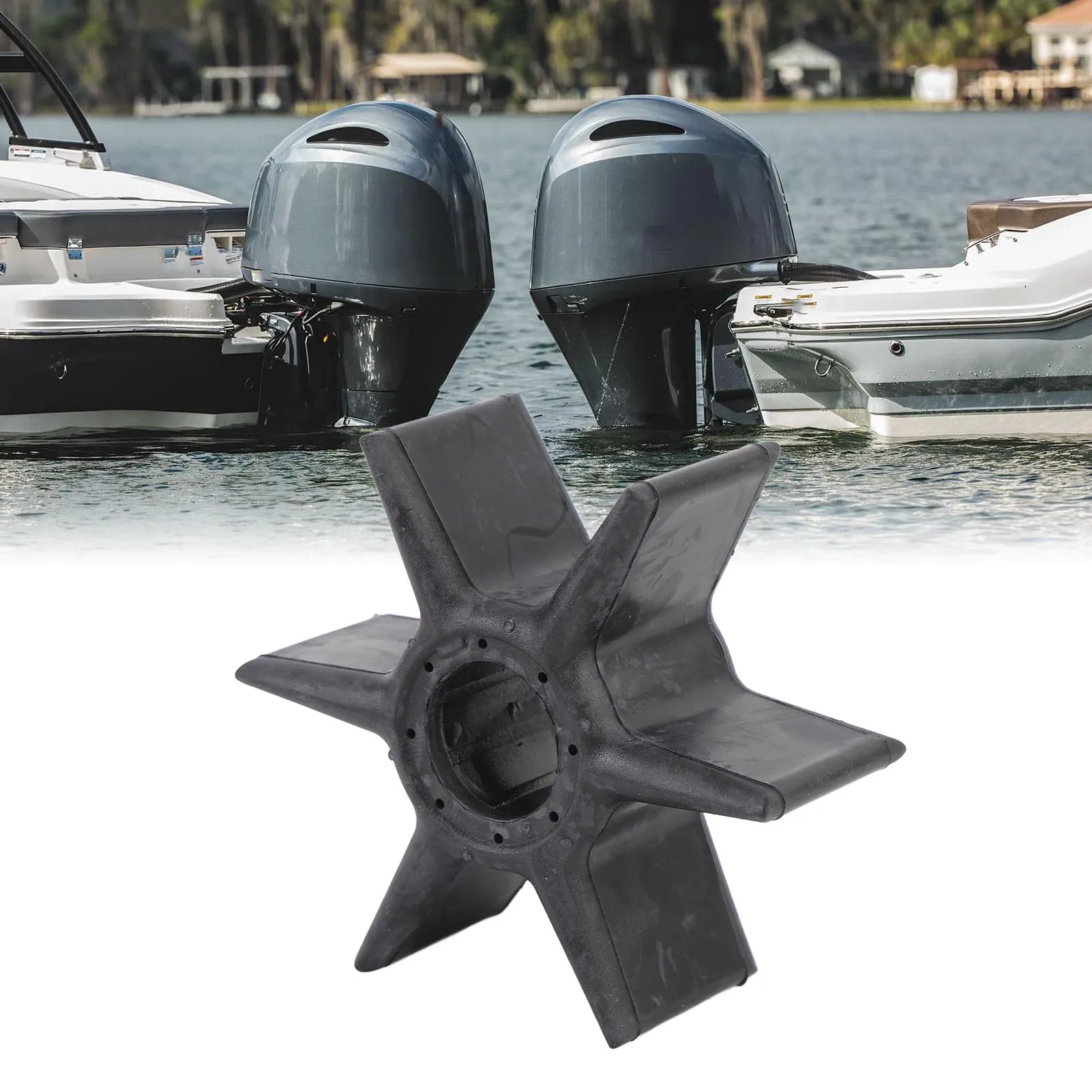 

6CE-44352-00 Boat Motor Impeller 6CE-44352-00 Nylon Rubber Impeller Replacement for Outboard Engine