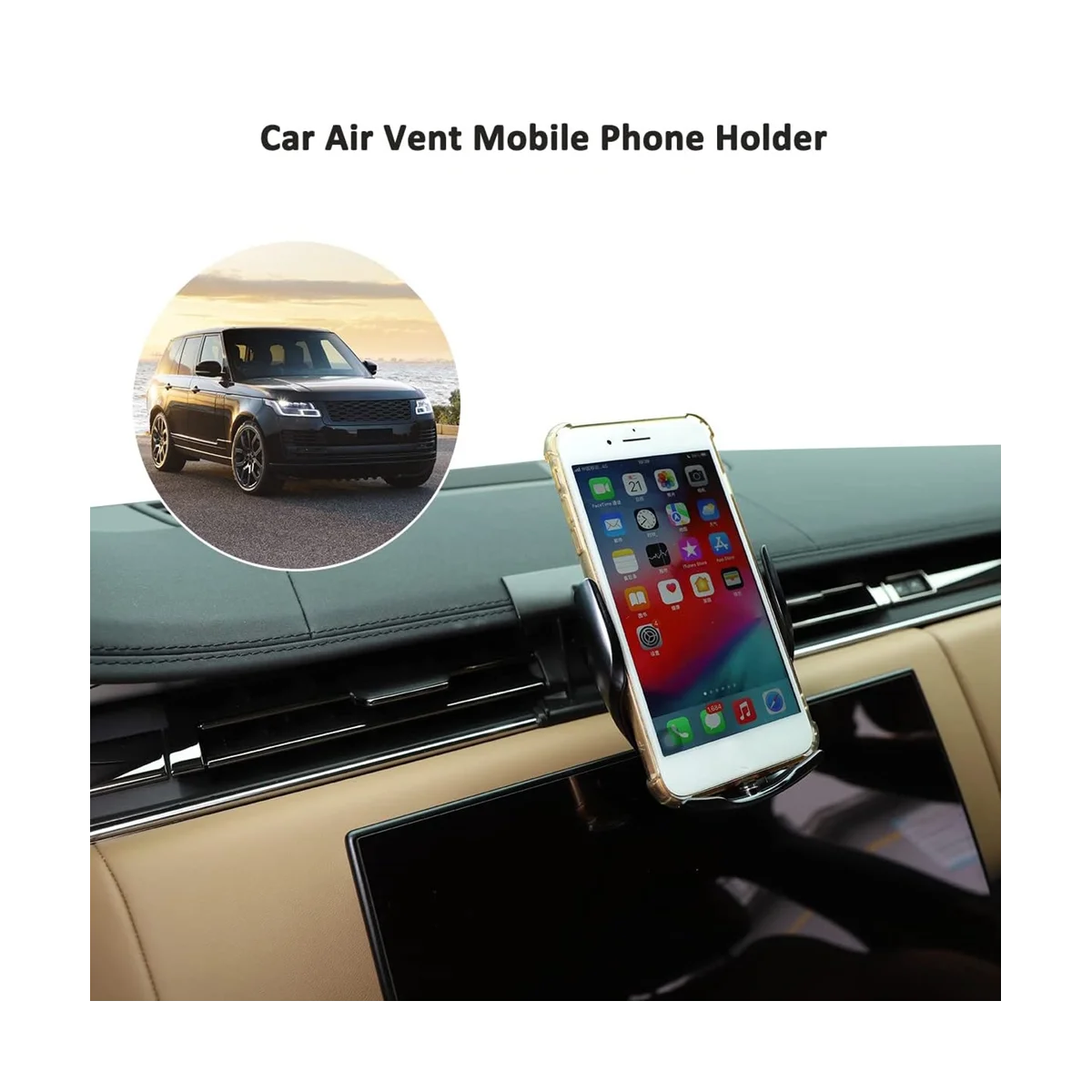 Car Dashboard Phone Holder for Land Rover Range Rover Vogue 2023