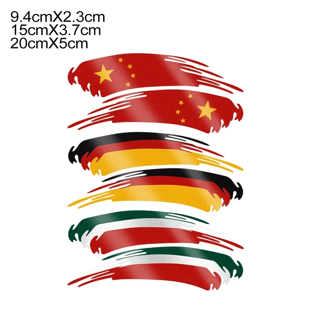 

Трехцветная персонализированная наклейка для мотоцикла, универсальная наклейка с блокировкой царапин, маркер, водонепроницаемые аксессуары для украшения мотоцикла