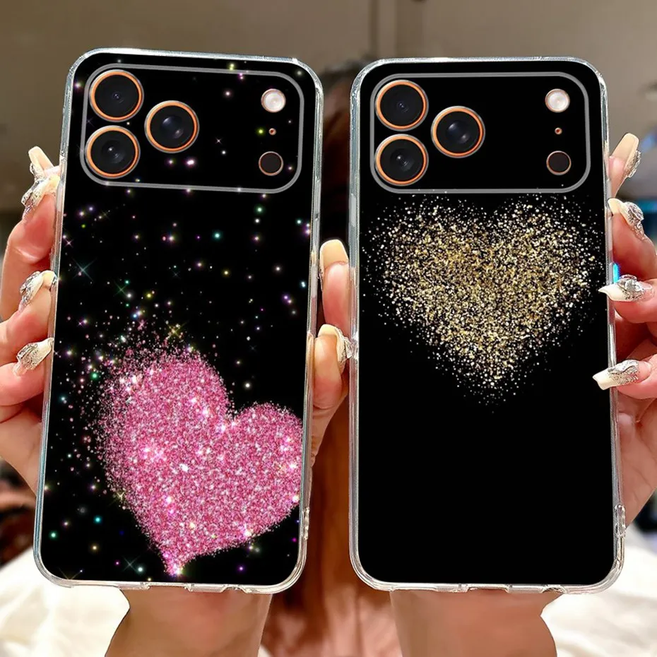 かわいい絵柄のiPhone 17 Pro Max用スマホケース、iPhone17用ソフトシリコンTPUカバー、iPhone 17 Air、17Pro、17ProNax用ケース、バンパー