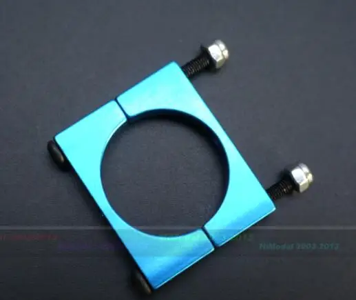 1-4 pz 20mm D22mm 22MM 25mm D25mm CNC lega di alluminio colore Multicopter braccio tubo morsetto per RC drone carbon Arm gimbal mount fai da te