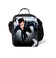 X-Men Waterproof Lunch Tote Durable Thermal Bag,Kid Boy Insulated Lunch Box for School,Travel