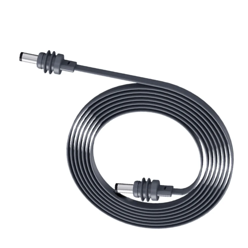 Flat Dc To Dc Charging Cable Waterproof Dustproof Pvc Copper Wire For Starlink Perfect For Multiple Outdoor Activities