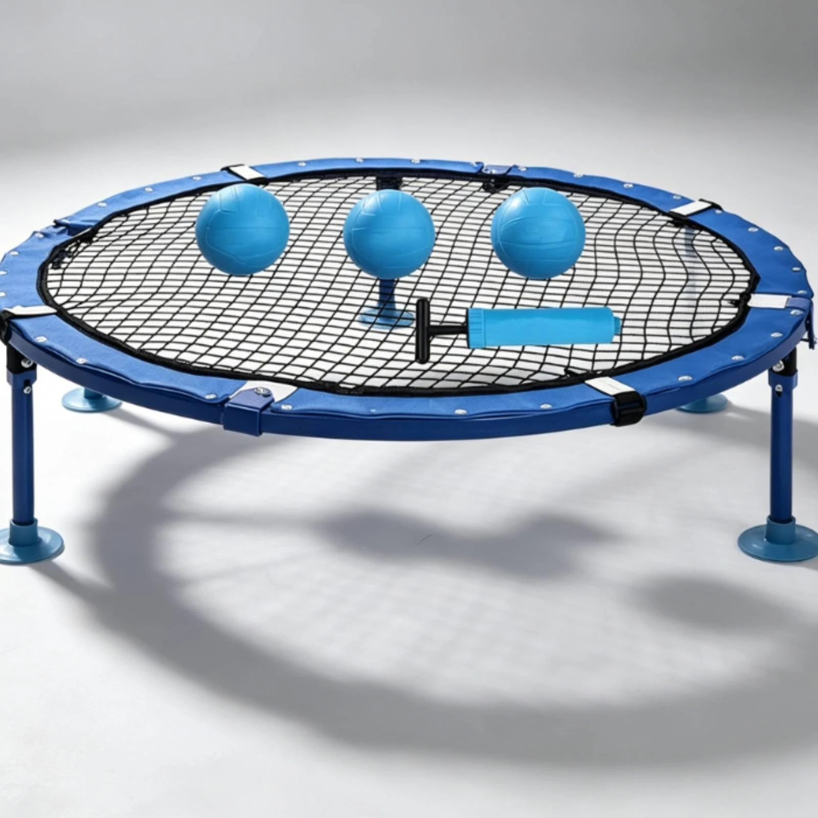 Rebound Ball Game Set Outdoor Spike Game with Balls Competitive Portable for Families, Backyard, Park