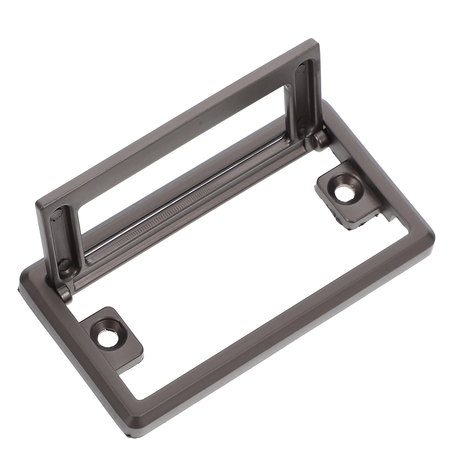 

1Set Zinc Alloy Invisible Cabinet Handle Hidden Pull Handle Square Flush Drawer Handles for Closet Dresser Furniture