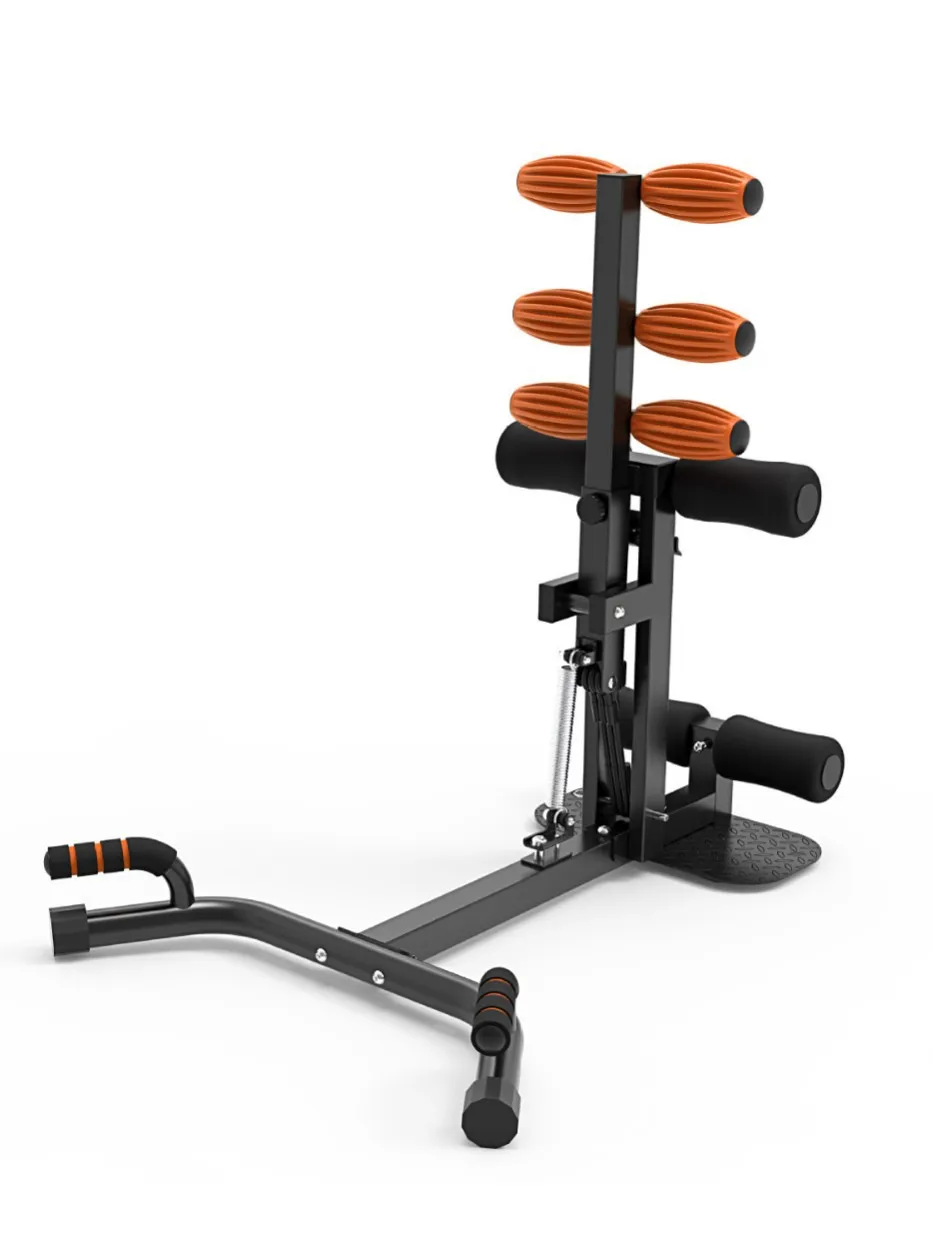 3-in-1 Hip Thrust Machine, Multifunctional Squat Rack & Ab Trainer for Home Gym, Full Body Workout Fitness Equipmentpromote sale
