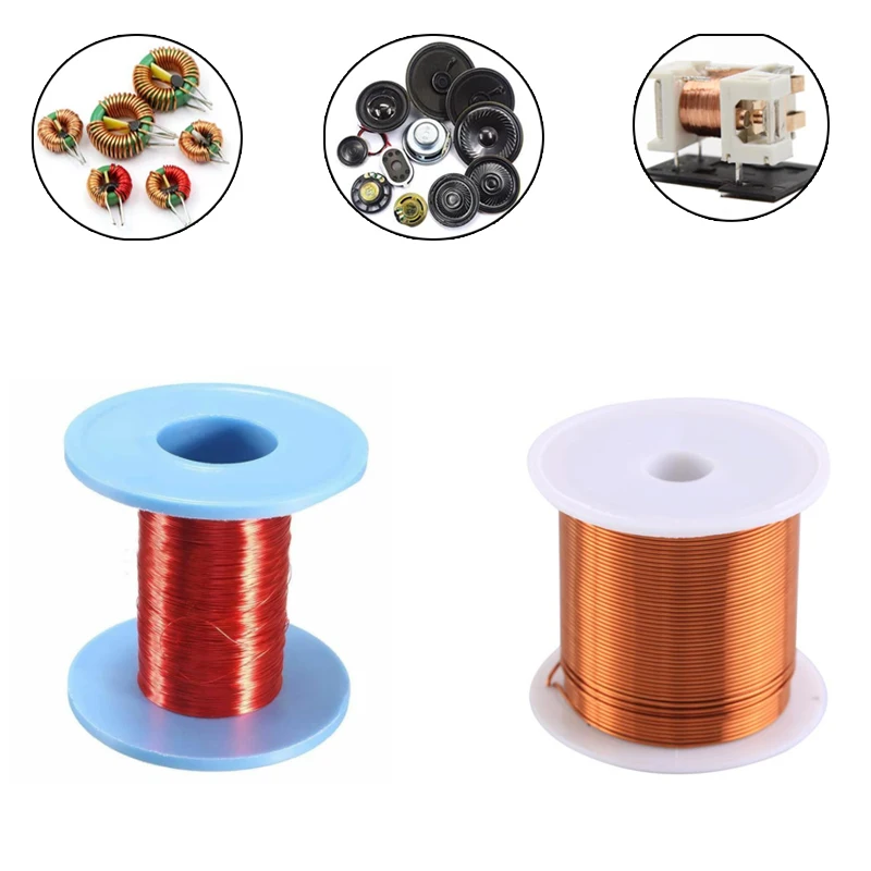 Coil Copper Wire0.1mm 0.2mm 0.3mm 0.4mm 0.5mm 0.6mm 0.7mm 0.8mm 0.9mmCable Copper Wire Magnet Wire Enameled Copper Winding Wire