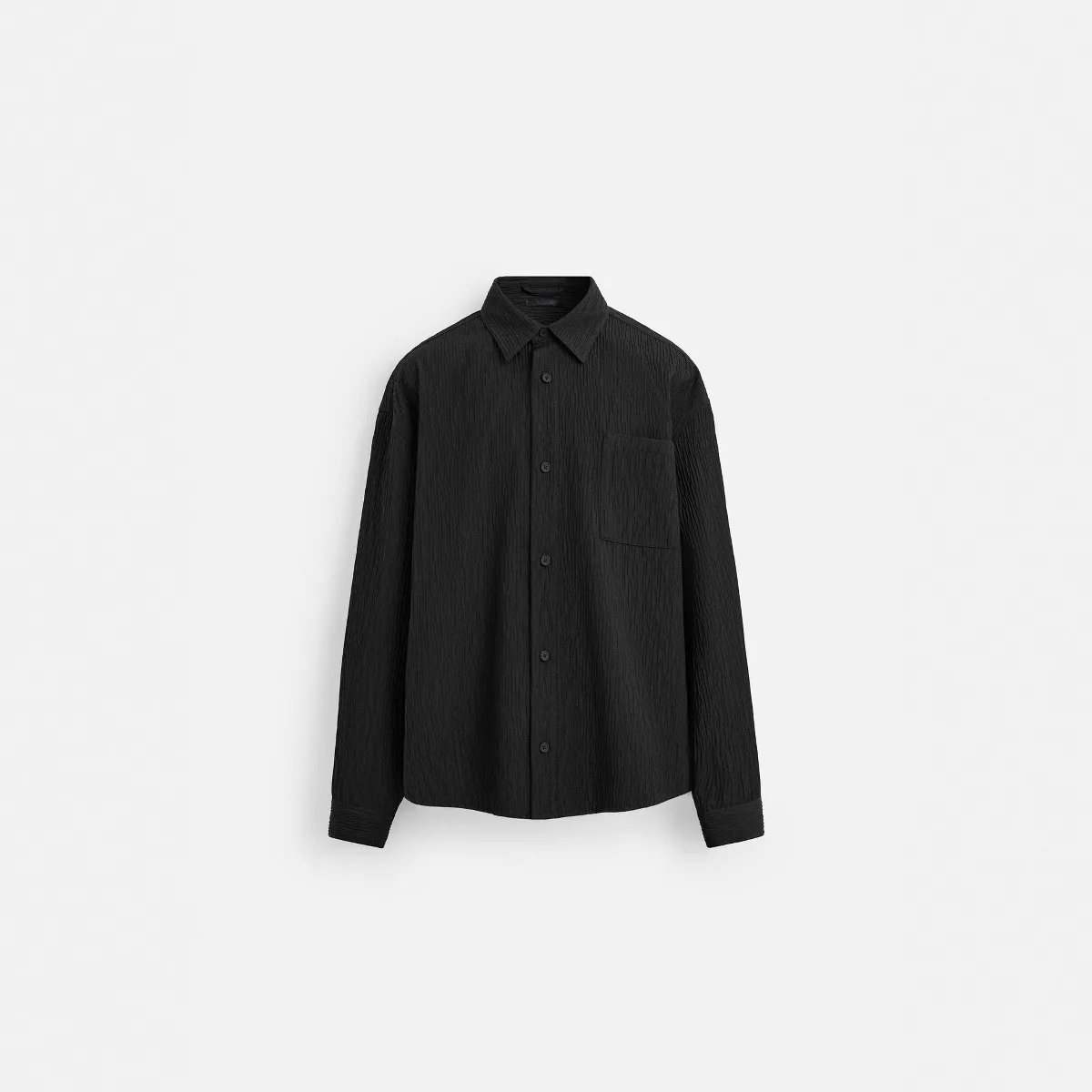 

2025 Spring Fashion Cotton Men's Long Sleeve Shirt. Versatile and fashionable