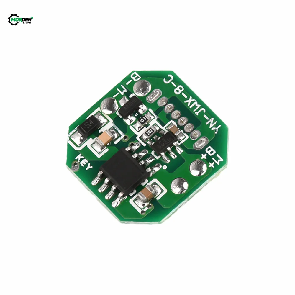 3.7-4.2V Type-c Charging Stepless Dimming Led Touch Small Night Lamp Flashlight Control Module