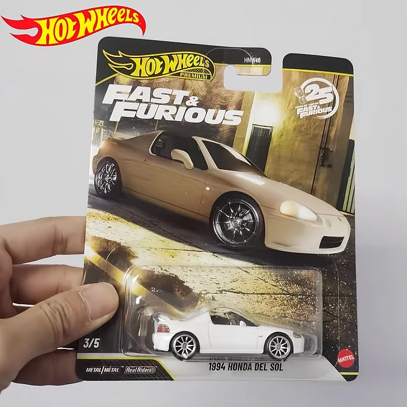 

Новая коллекционная модель автомобиля Hot Wheels Fast & Furious к 25-летию, масштаб 1:64, литая под давлением, с шинами Real Riders, металлическая, 2026 год