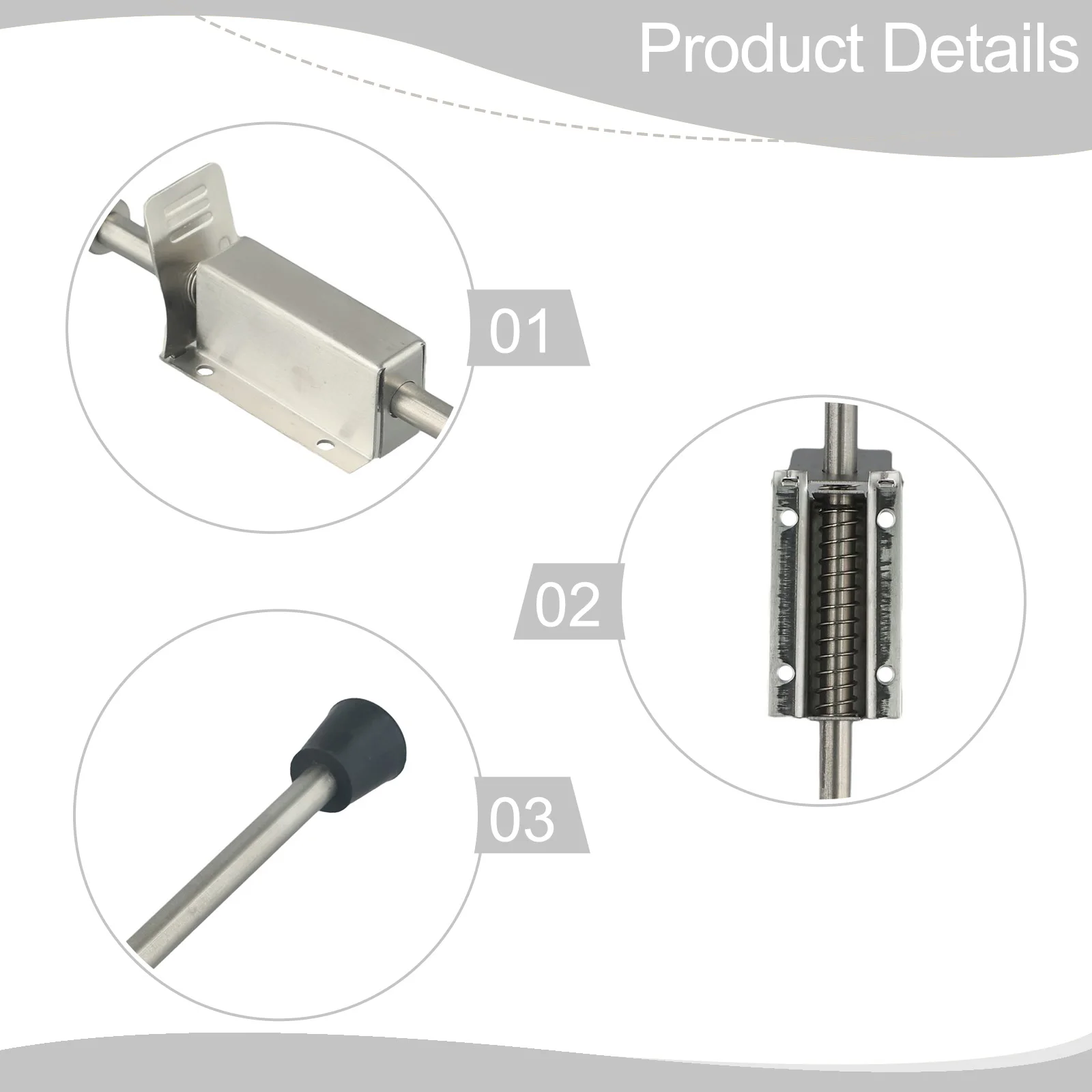 للأبواب الحديدية للأبواب الخشبية الطابق المحدد باب من الفولاذ المقاوم للصدأ سدادة المنزل 140 مللي متر واقية الباب تحديد المواقع عقد آمن