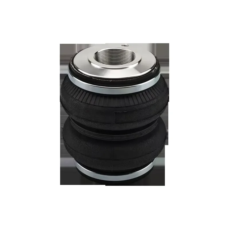 Customized Double Bellows Air Spring Bellows for Coilover Air Suspension Rubber Air Bag Replacement