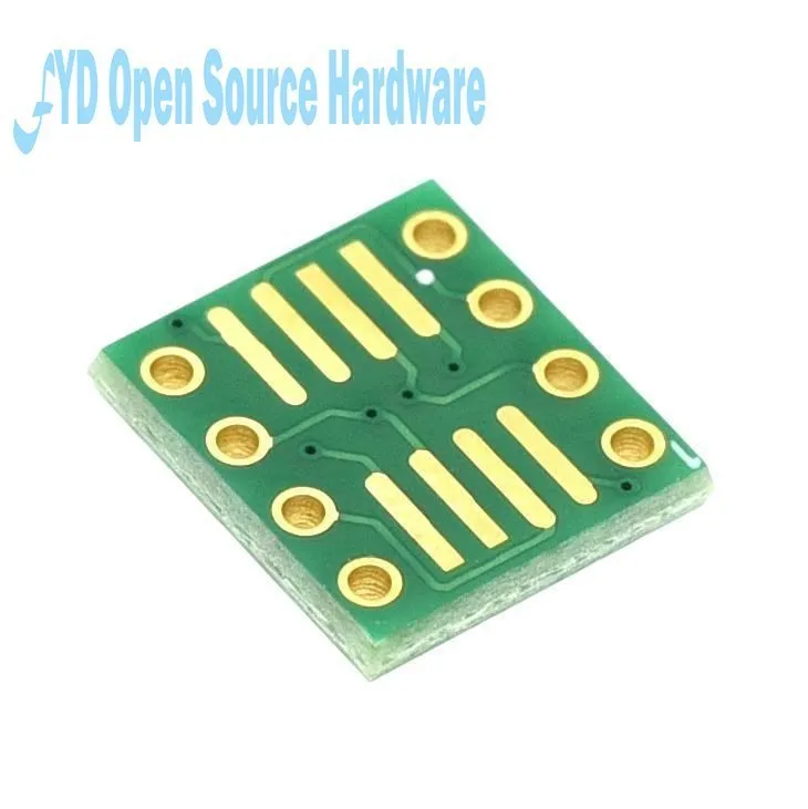 10PCS SOP Patch Adapter Board SOP8 SOP10 SOP14 SOP16 SOP20 SOP24  SOT223 QFP32-100 QFN32 QFN40  TQFP QFN IC Test Board PCB Board