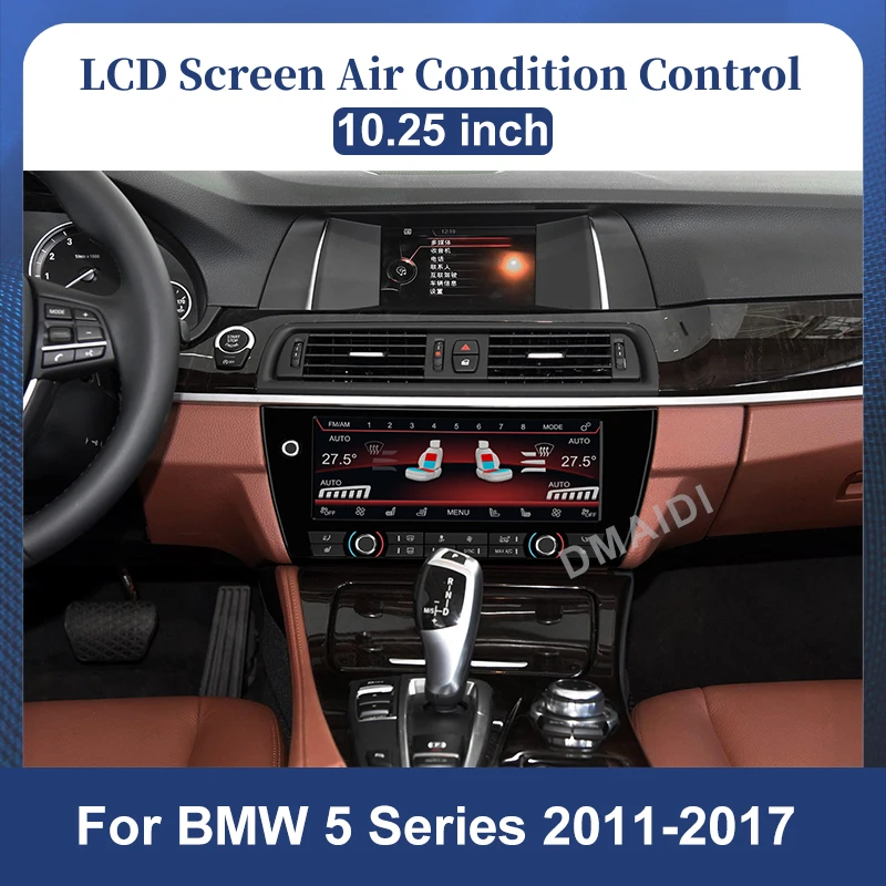 

LCD Air Conditioning Screen For BMW 5 Series F10 F11 F18 2011-2017 Voice AC Panel Display Control Touch