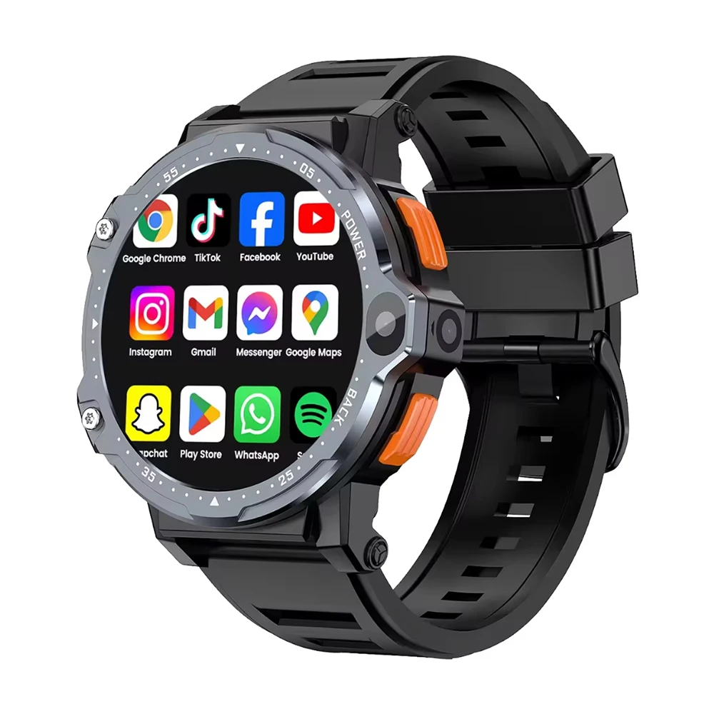 

Tkyuan Touch Screen Lte Android Wear Mobile Connect Smart Watch With 4G Sim Card Fitness Cell Phone Watch For Men