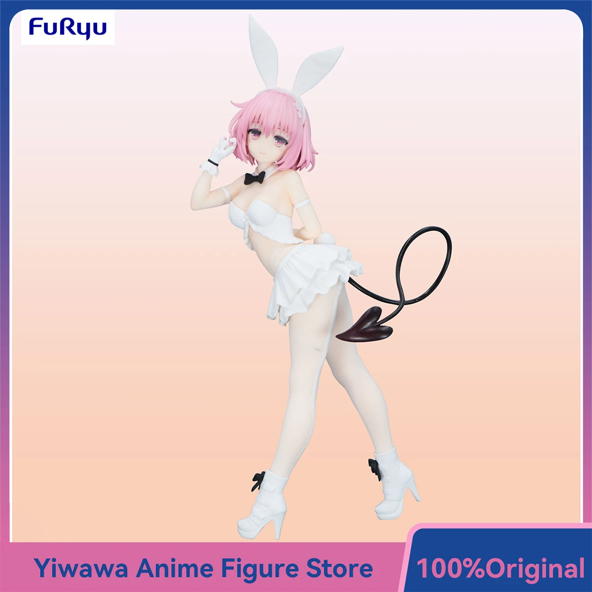 最新型フリュー トゥラヴェル ダークネス モモ・ベリア・デビルーク バイキュート・バニーズ ホワイトver. アニメフィギュア コレクションモデル おもちゃ 飾り