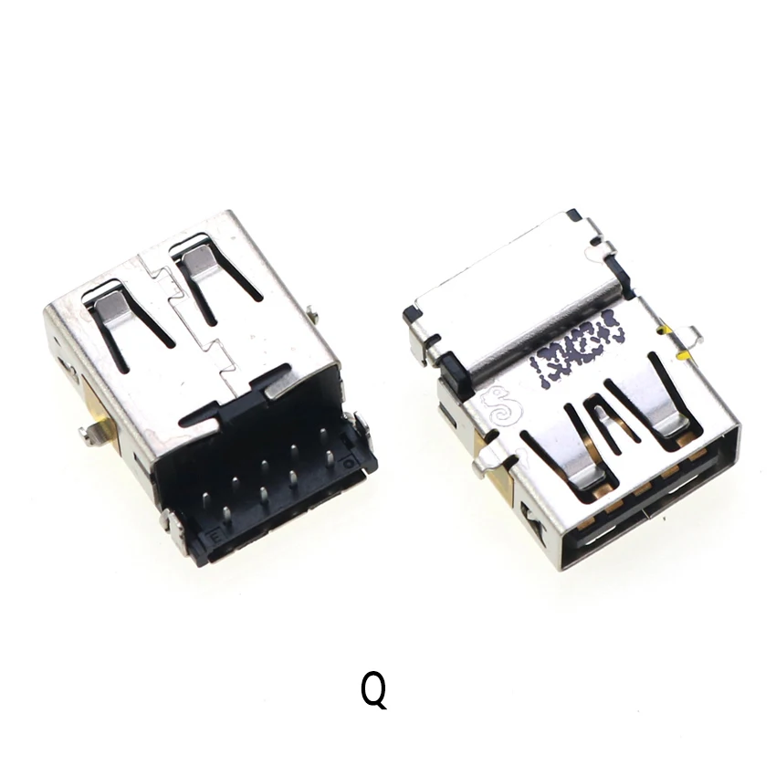 2 Stück USB 3.0 USB-3.0-AF AM Typ Port Stecker Buchse Lötanschlüsse PCB-Buchse für USB-Schnittstellenanschluss 90/180 Grad – Detail 19