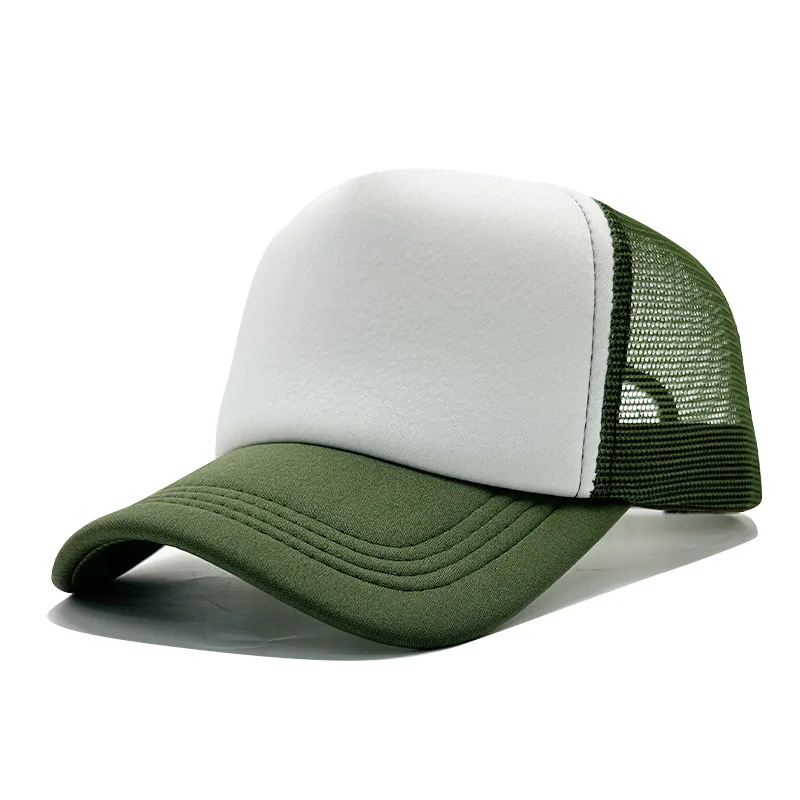 Personalisierte bedruckte Logo-Trucker-Mesh-Mütze für Herren und Damen, Sport- und Freizeit-Outdoor-Sonnenschutzkappe, Baseballkappe – Detail 16
