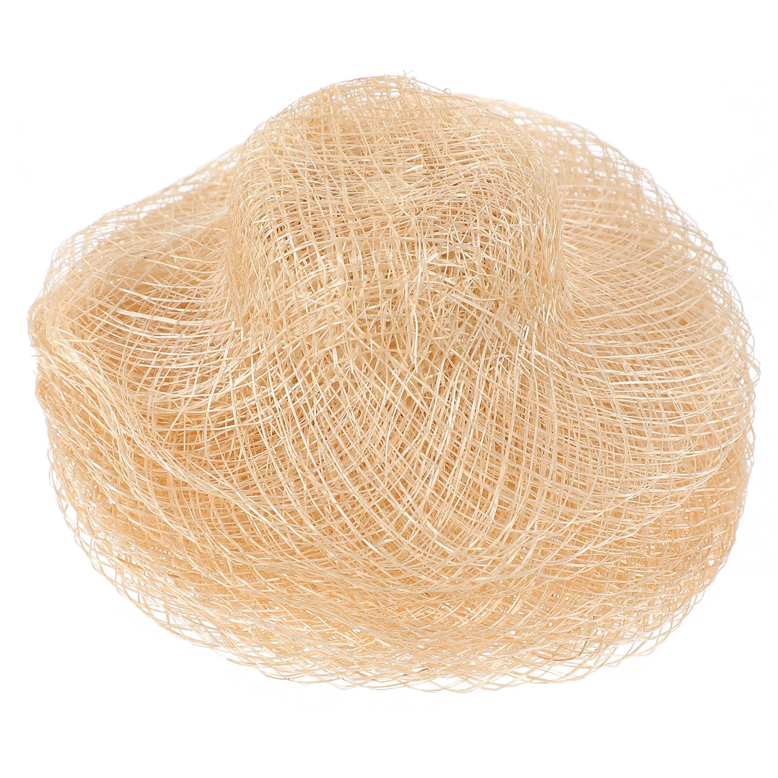 

12Pcs Woven Mini Hats Realistic Lightweight Straw Hat Decor for Miniature Houses Pets Bottle Toppers Craft Supplies