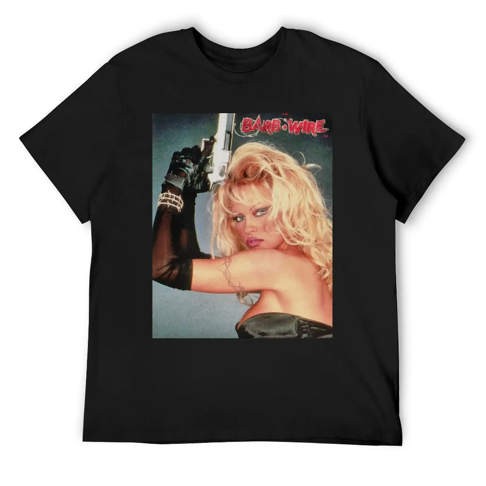 

Barb wire (Pamela anderson) T-Shirt Clothing sweat Funny t-shirt Men's clothing