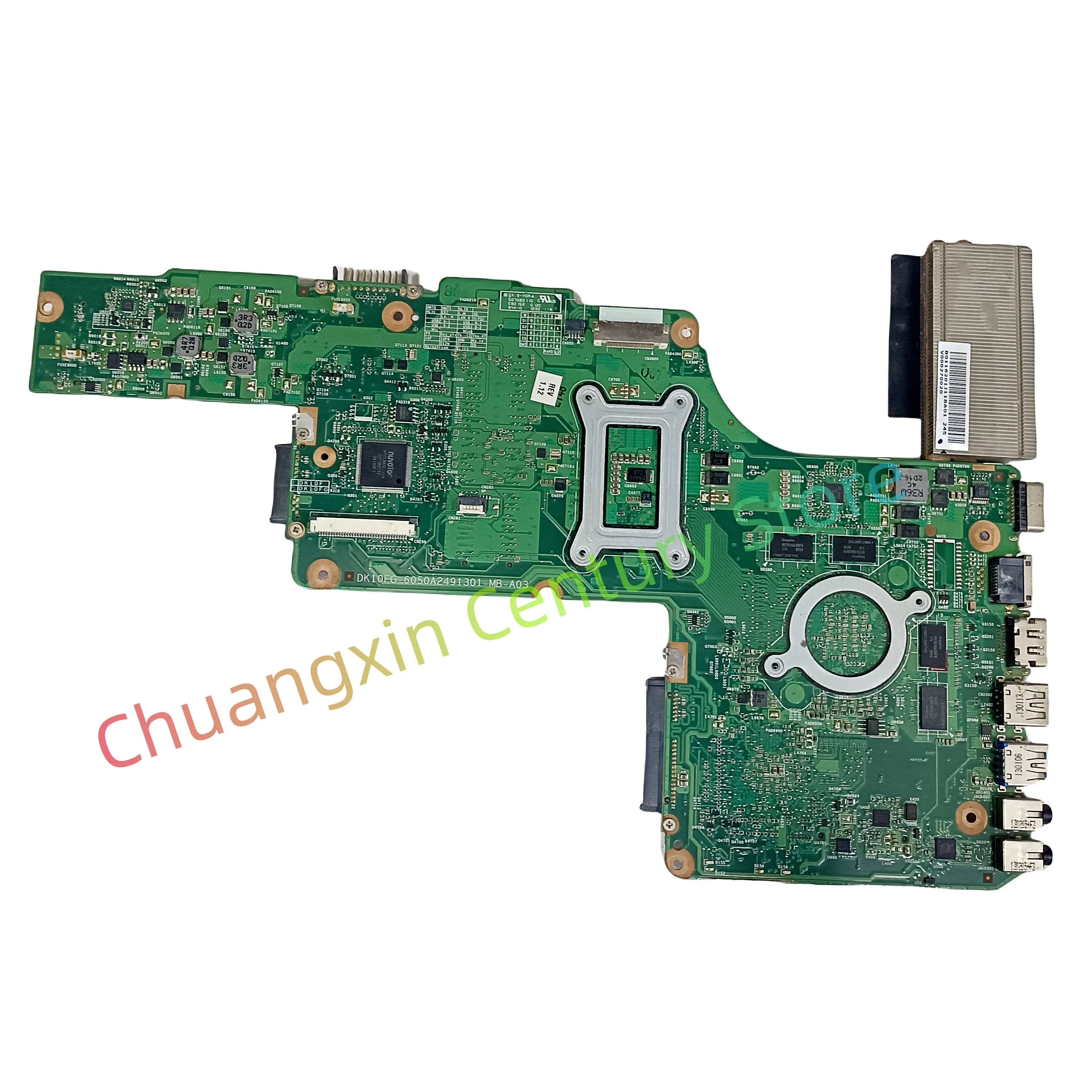 6050A2491301-MB-A03 Motherboard Toshiba Satellite C850 C855 L850 L855 Laptop HM76 Chipset DDR3 100% test ok shipped