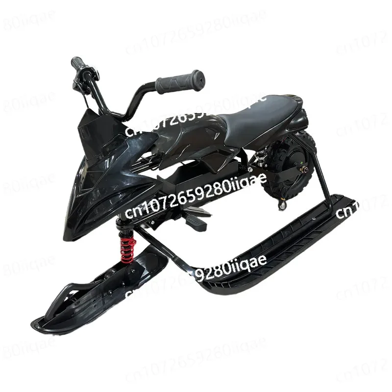 Electric snowmobile non-slip tire ski with wheels adult children's snowboard
