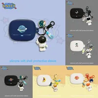 for Baseus Bowie M2s M2 M2+ E9 W3 Earphone Silicone Case Cute Astronaut Earbuds shell Soft Protective Headphone Headset Skin
