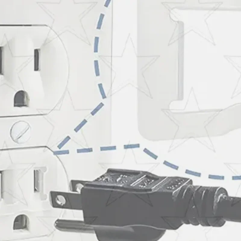 

10Pcs Socket Stabilizer For Fix Loose Plugs Made Of Flame-Retardant PC Material To Prevent Power Outages And Drops