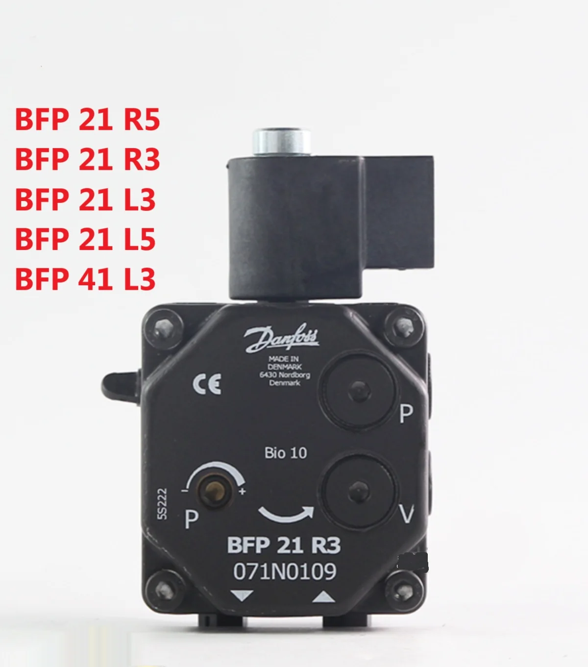 دانفوس مضخة زيت BFP21R3 BFP21L3 BFP21R5 BFP21L5 BFP41L3 الموقد مضخة الديزل مضخة زيت سلك الطاقة #1