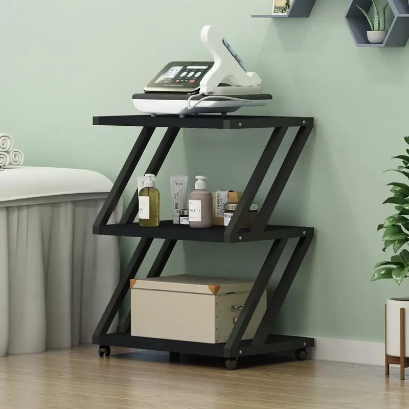 

Beauty Salon Specific Rolling Cart Modern Drawers Storage Shelf Designers Salon Trolley Medical Hotel Salon Furniture Wagen FYST