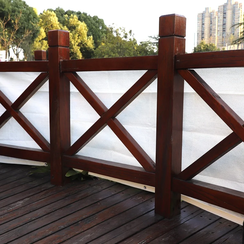 Thicken 95% Shading Anti-UV White HDPE Sun Shade Net Balcony Safety Privacy Screen Garden Pavilion People Protection Sun Sails