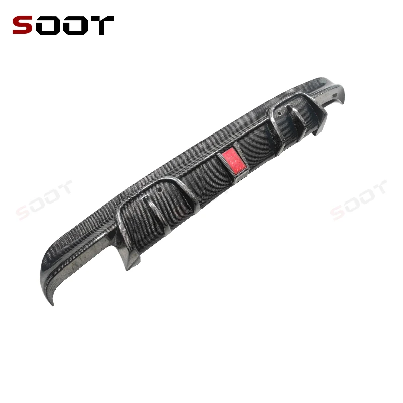 

For BMW X5M F95 X6M F96 Carbon Fiber Diffuser Car Rear Bumper Diffuser Rear Splitters Spoiler Back lip shunt Car body kit