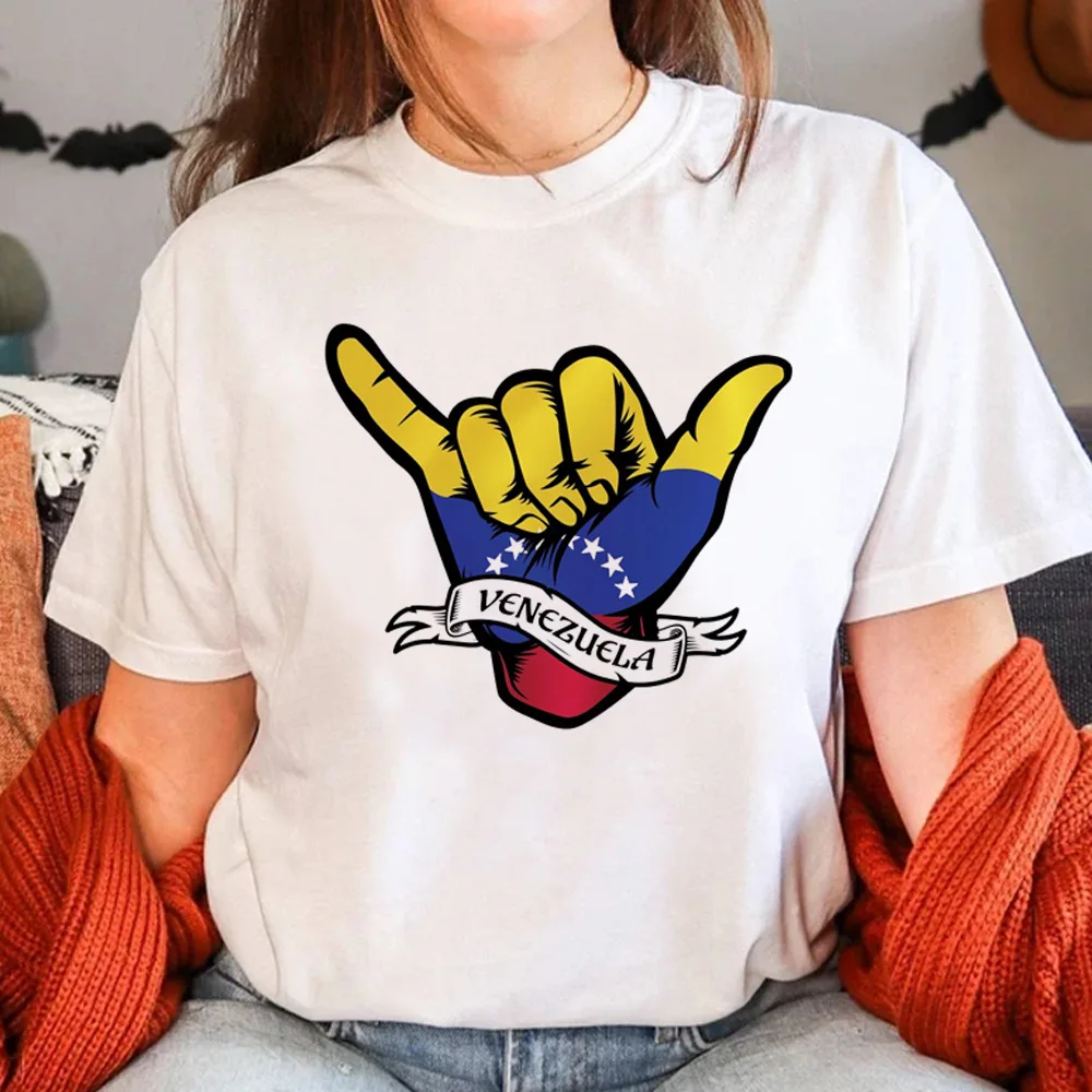 Venezuela tshirt women Japanese graphic t-shirts female graphic clothes