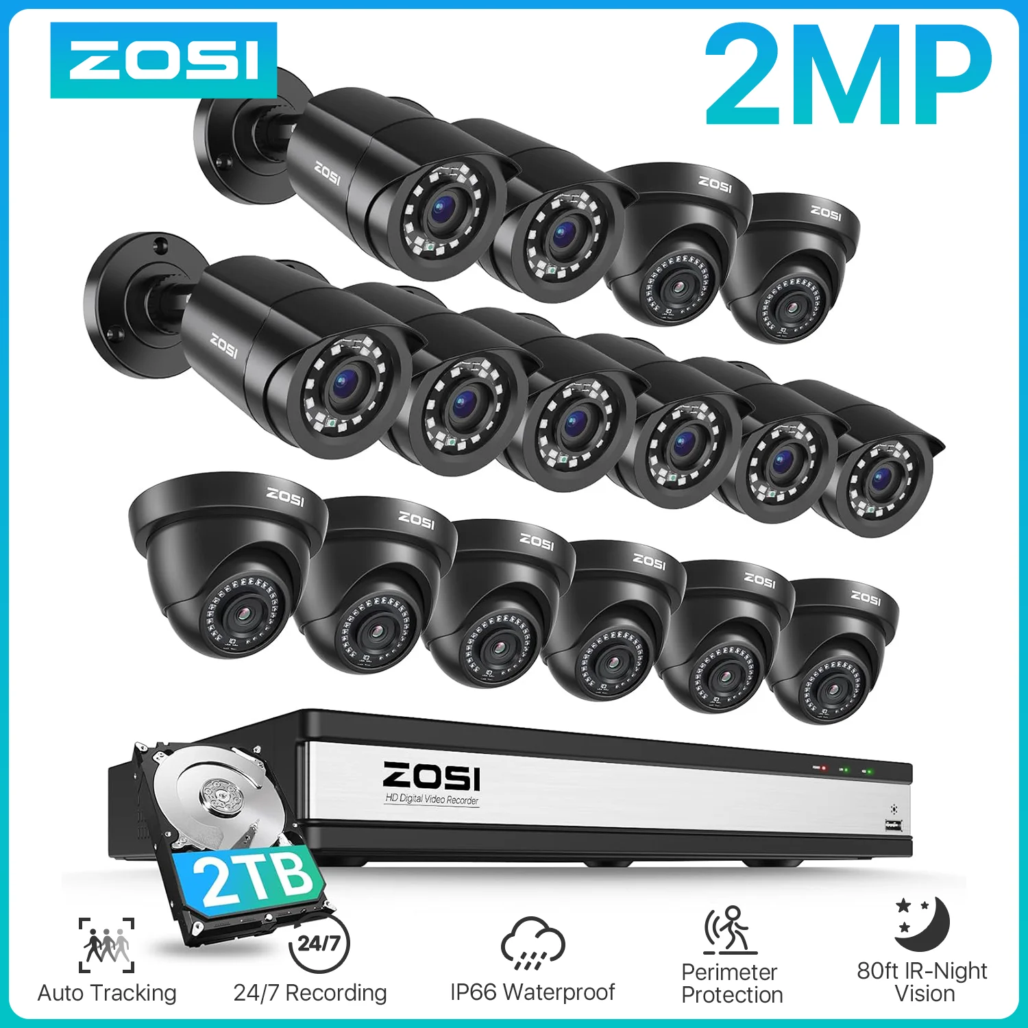 Zosi 16CH Security … - image