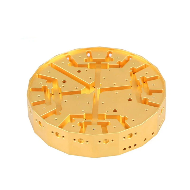 

CNC Machining Precision Gold Anodized Aluminum Parts Factory Custom Metal CNC Machining Services