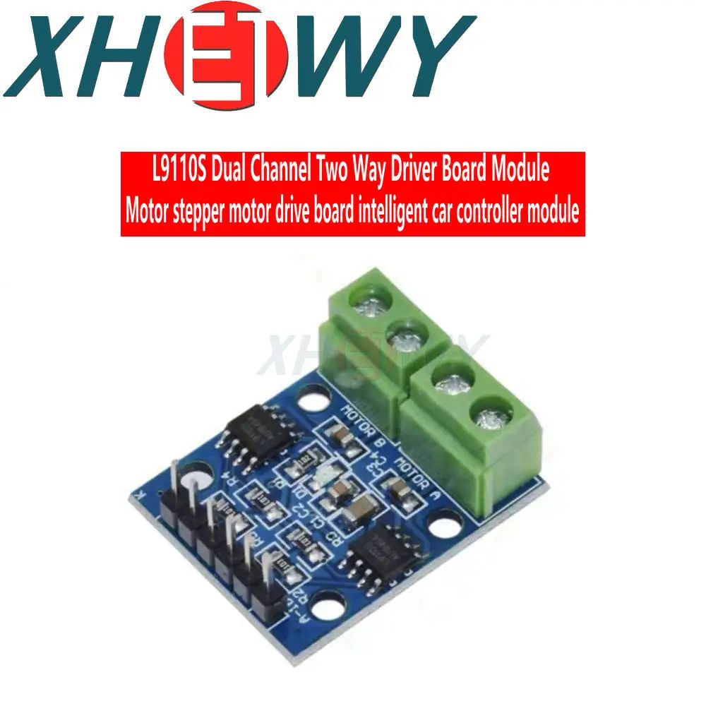 5PCS L9110S Dual Channel Two Way DC Motor Stepper Motor Drive Board Intelligent Car Controller Module