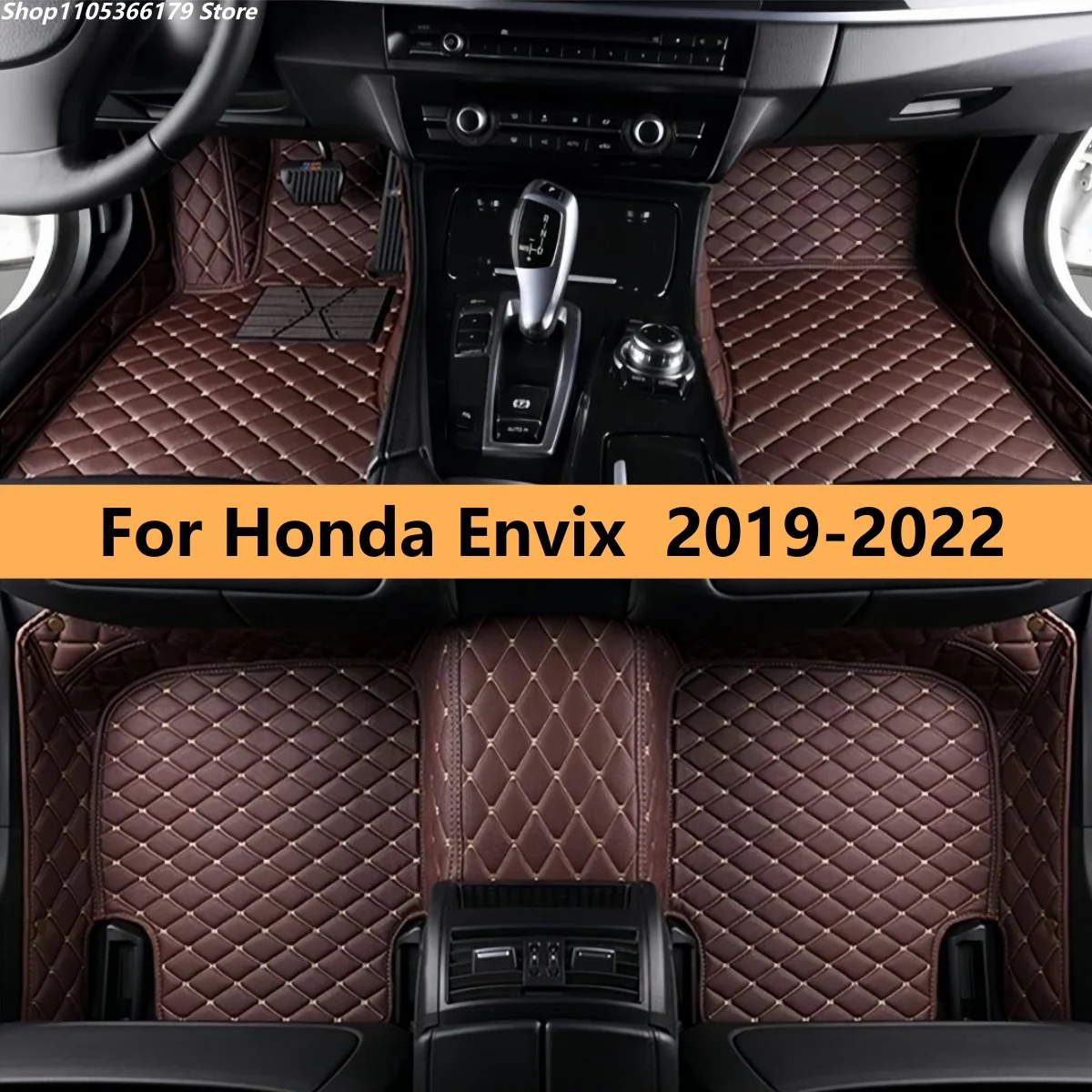 

Автомобильные коврики для Honda Envix 2019, 2020, 2021, 2022 годов выпуска, полный комплект для переднего и заднего ряда, ковровые покрытия, коврики для ног.