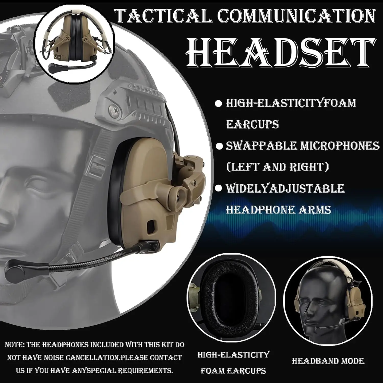 مجموعة خوذة Airsoft سريعة مع سماعة رأس تكتيكية NVG نموذج مصباح إشارة مجموعة خوذة كرات الطلاء الخارجية للصيد لعبة CQB CS