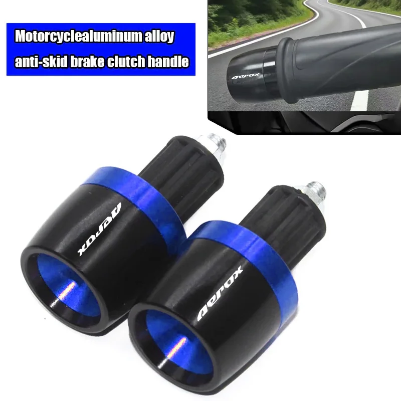 For Yamaha Aerox R 155 50 50CC Aerox155 2017-2025 Motorcycle Grip Handle Bar Ends Handle Bar Grips Cap Anti Vibration Plug