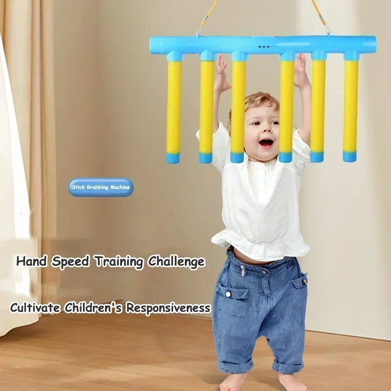Jeu de bâtons de chute de défi, jouet de capture de bâtons pour enfants, capacité de réaction, jouet interactif éducatif Parent-enfant, sport