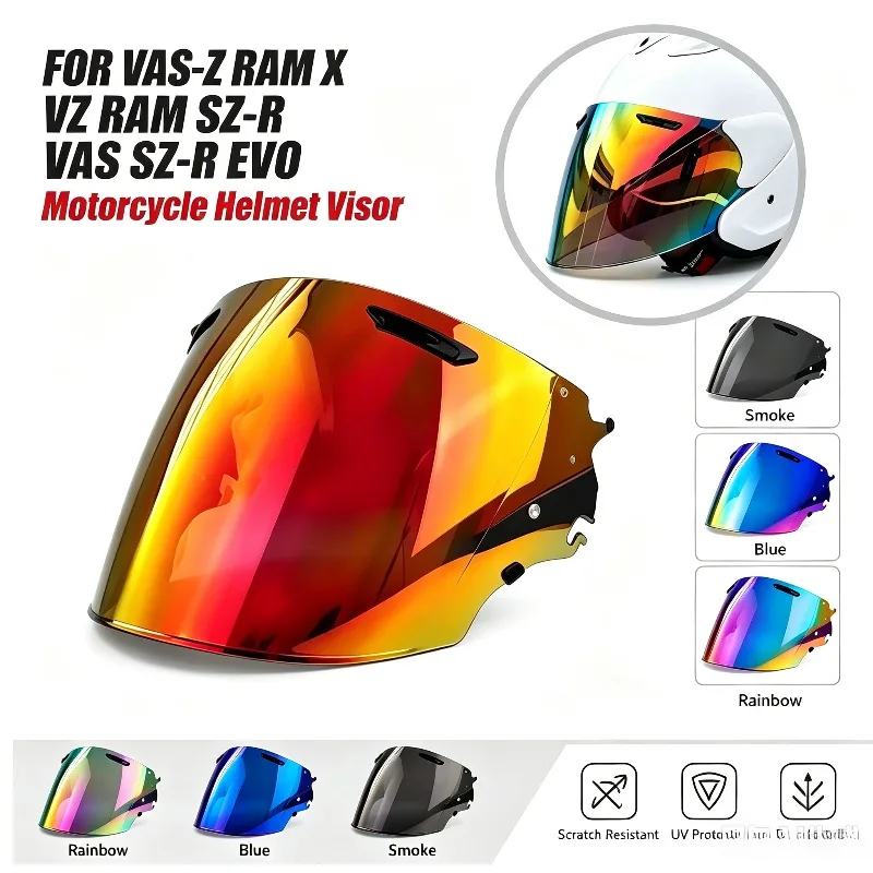 For Arai VAS-Z RAM-X VZ-RAM SZ-R SZ-R VAS SZ-R EVO Motorcycle Helmet Visor Lens Windshield Casco Moto Accessories