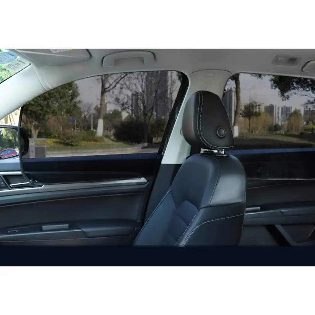 Universal Car Sunshade Side Window Mesh Curtain for Baby Kids Pet Protection Easy Removal No Adhesive