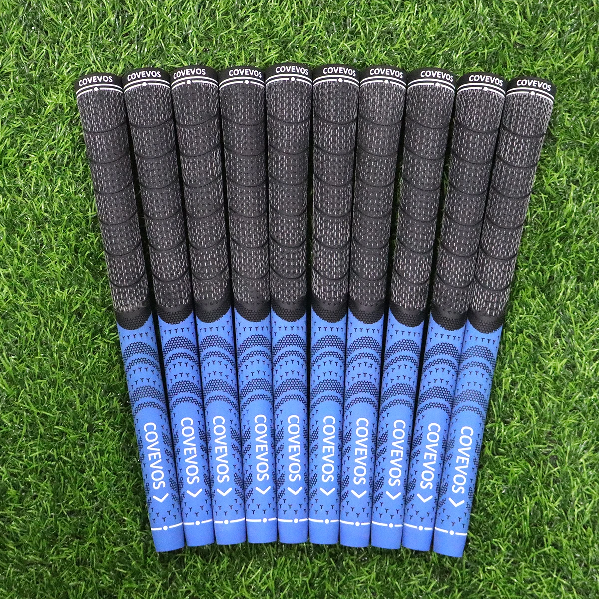 10pcs Golf Grips, Rubber Material, Non-slip & Wear-resistant