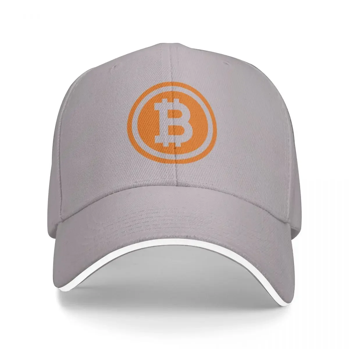 Baseball Cap Men Bitcoin Logo Fashion Caps Hats for Logo Asquette Homme Dad Hat for Men Trucker Cap