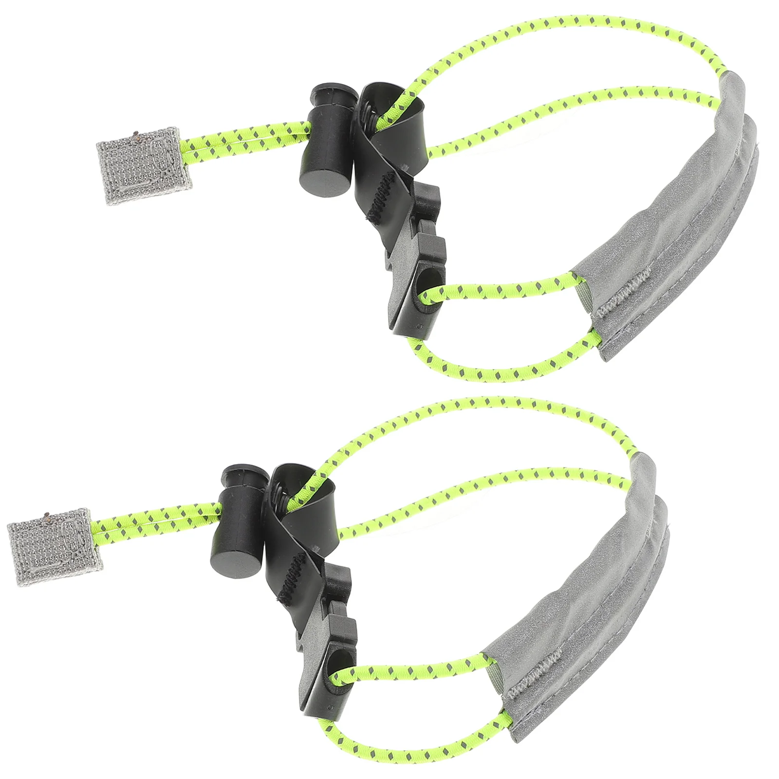 

2pcs Reflective Leg Straps For Night Running Cycling Pant Leg Bands Elastic Ankle Straps Durable Outdoor Safety Gear Camping
